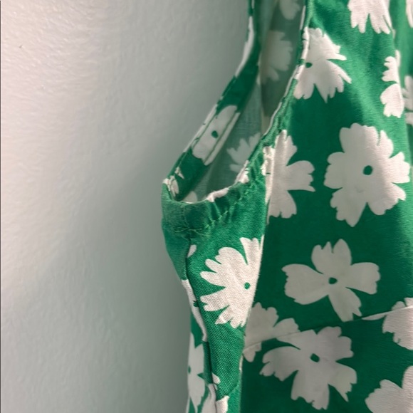 J. Crew Green Button Down Sleeveless Polo Shirt - Picture 5 of 10